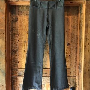 Dark charcoal dress pants (Size 1/2 reg)